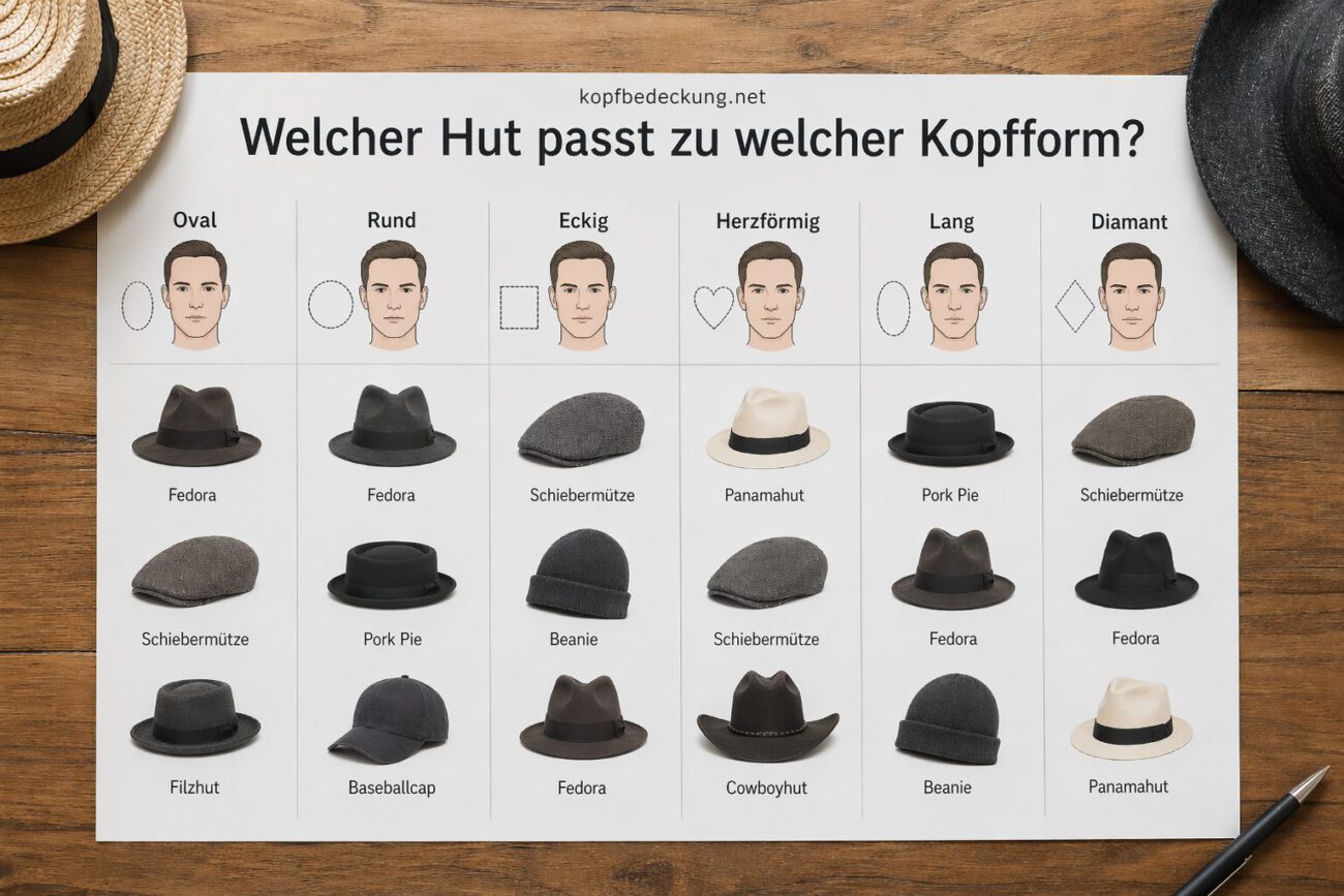 Hut Kopfform