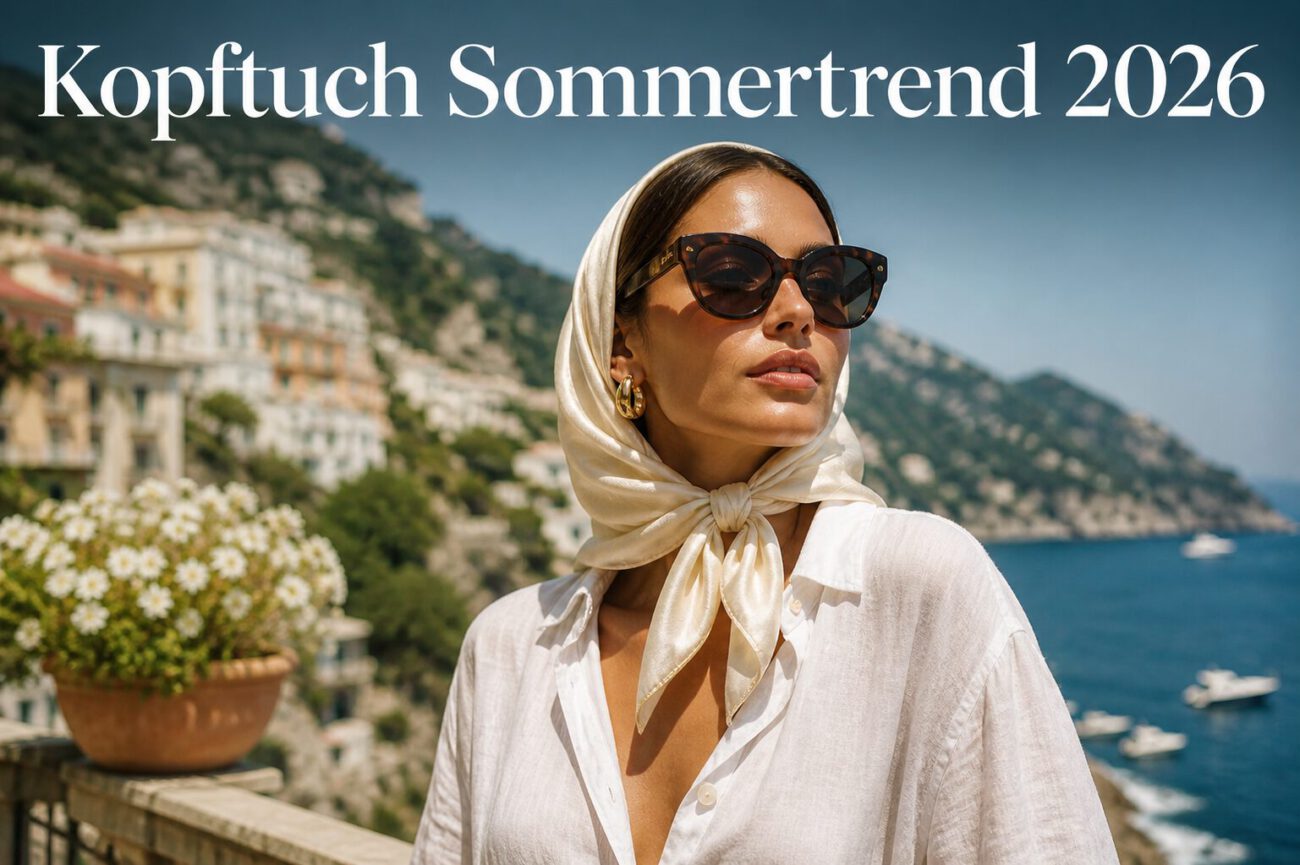 Riviera Kopftuch Sommertrend 2026