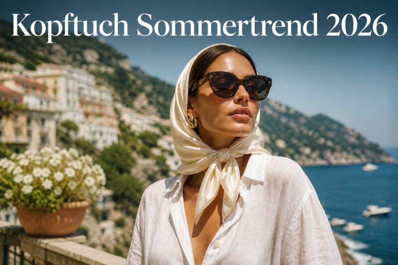 Riviera Kopftuch Sommertrend 2026