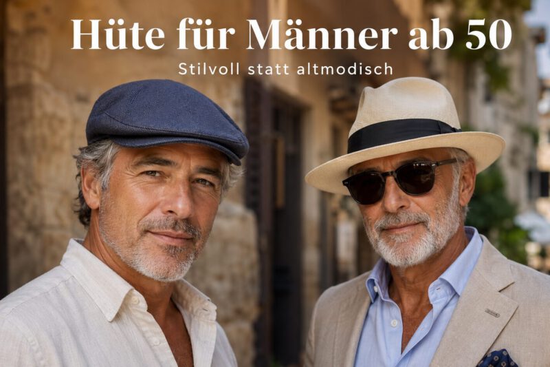 Hüte für Männer ab 50: Stilvoll statt altmodisch